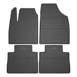 Tappetini per auto ElToro compatibili con MG HS I 2018-2024 su misura in gomma | Tipo Auto: SUV | Materiale resistente | Bordi alti protettivi